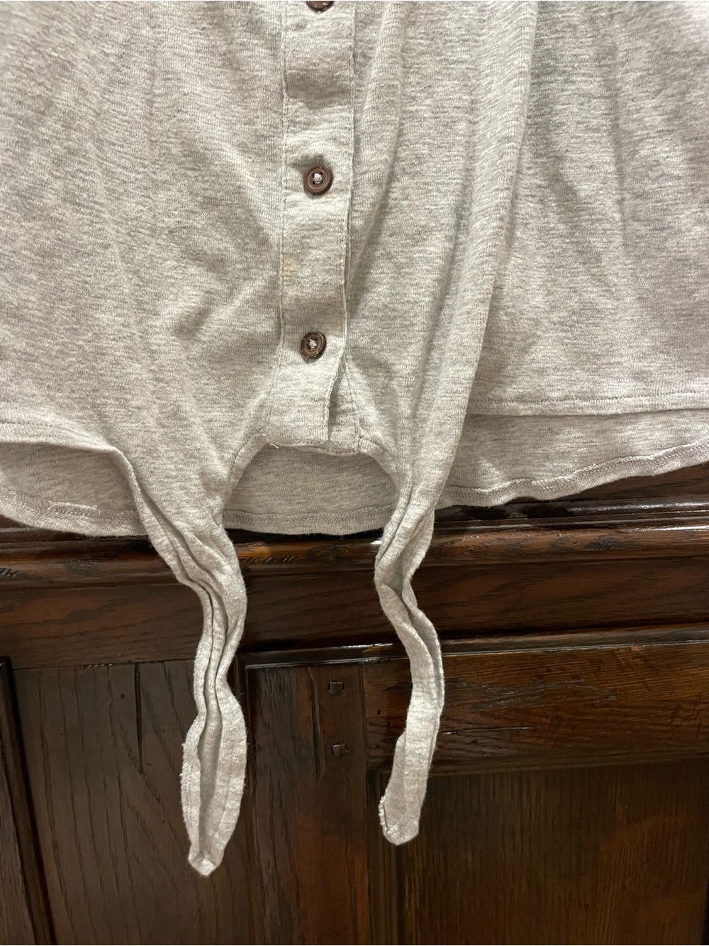 Shyanne Tie Front Button Down Camisole - Picture 5 of 8
